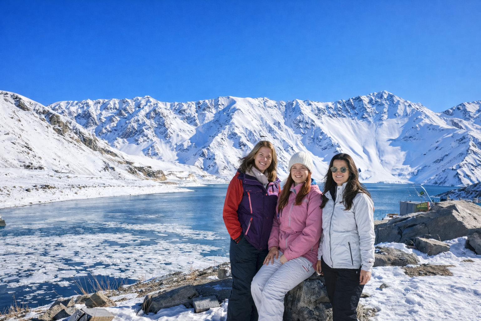 Cajón del Maipo e Cachoeira Queltehue